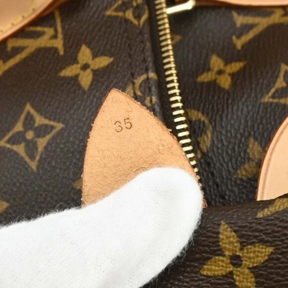 Louis Vuitton Monogram Speedy 35 Handbag M41524 AA2098 154962 - Picture 8 of 10
